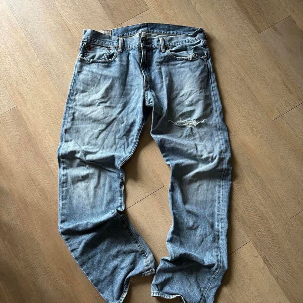 Polo-ralph-lauren Men's Blue and Navy Jeans
